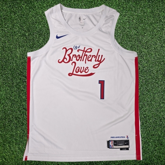 NIKE DRIFIT SWINGMAN HARDEN BROTHERLY LOVE JERSEY - Picture 1 of 5